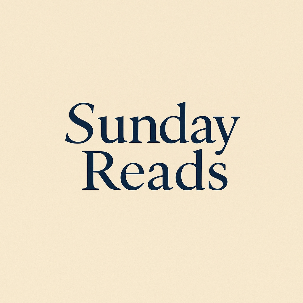Sunday Reads