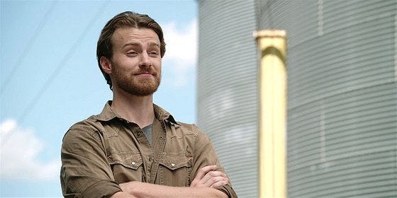 Walker Garrison smiling proudly at Micki 2.02 Walker Garrison smiling proudly at Micki 2.02