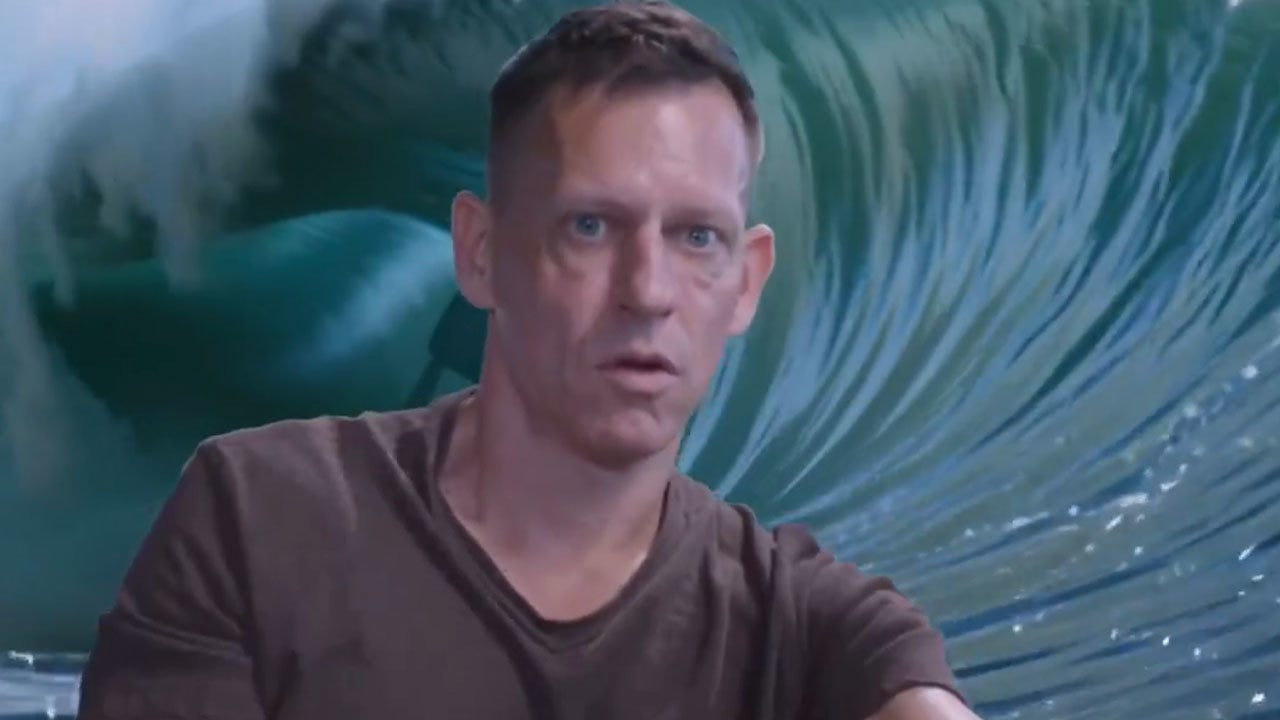 Peter Thiel Wave | Know Your Meme