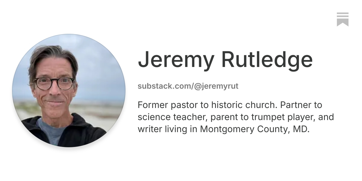 Jeremy Rutledge | Substack
