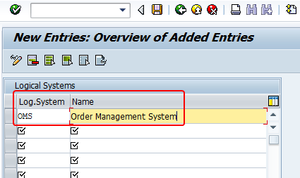 In transaction bd54, you can add a new Logical System in edit mode.