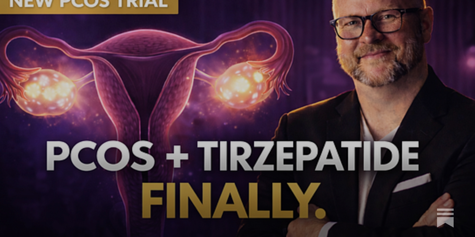 PCOS: A Tirzepatide Trial. Finally. PCOS: A Tirzepatide Trial. Finally.