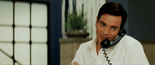 Ewan as Catcher Block in Down with Love on We Heart It Ewan as Catcher Block in Down with Love on We Heart It