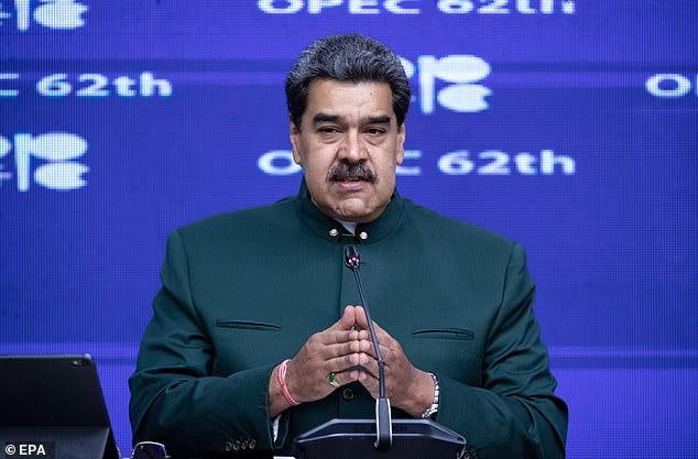 Trump puts $50 million bounty on Venezuelan president for helping terrorists bring 'deadly violence' to US