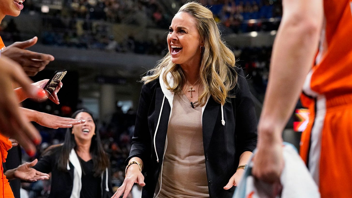 WNBA: Becky Hammon coaching success with Las Vegas Aces having league-wide  impact | NBA News | Sky Sports