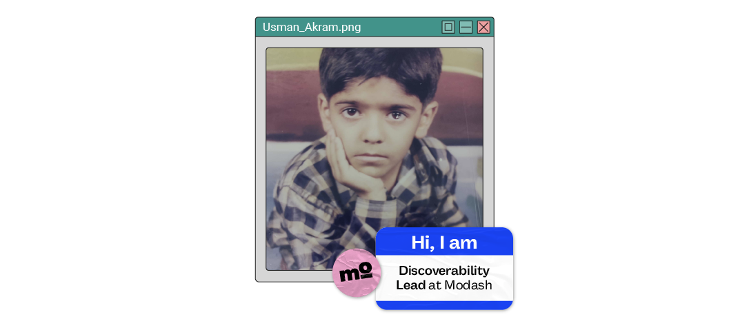 Baby picture of Usman Akram