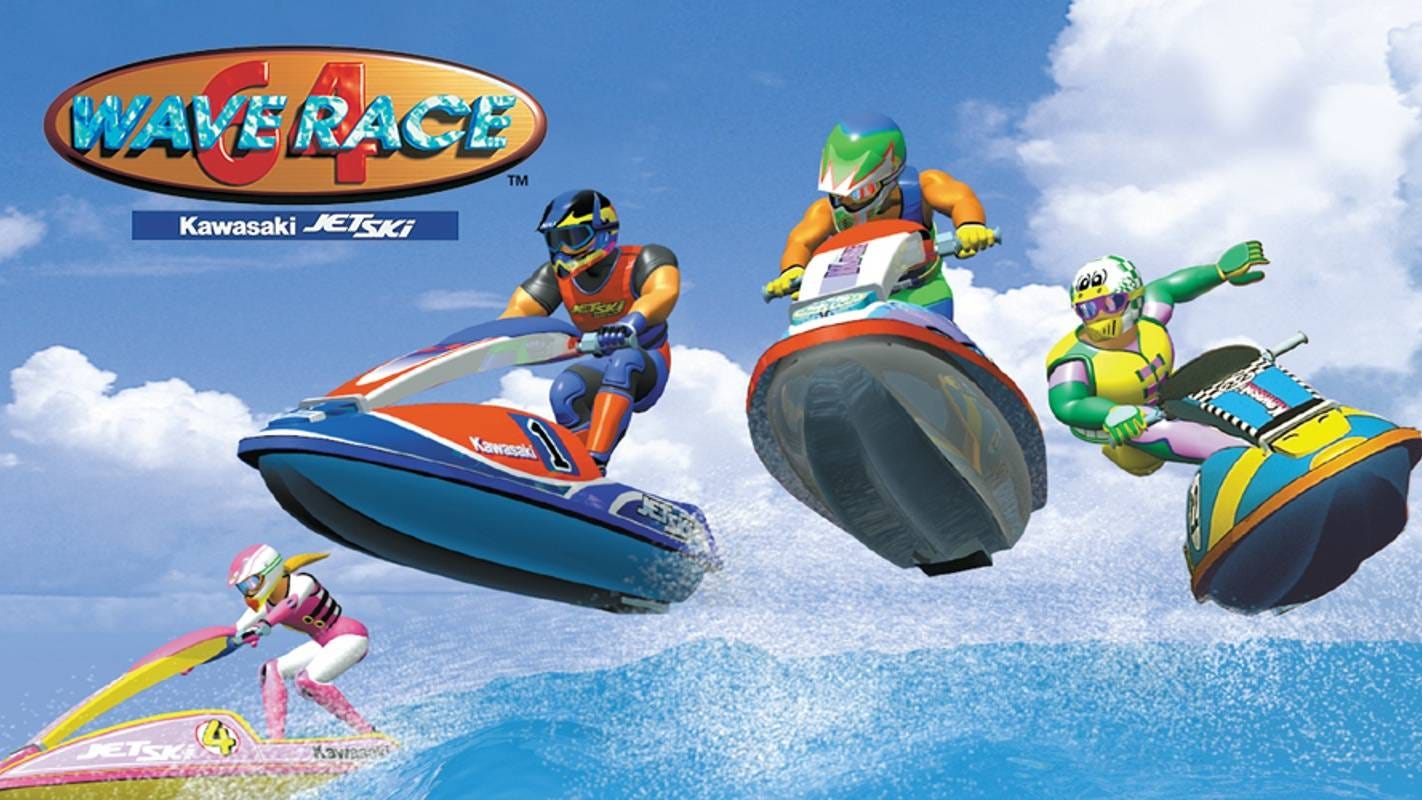 Wave Race 64 title screen Wave Race 64 title screen