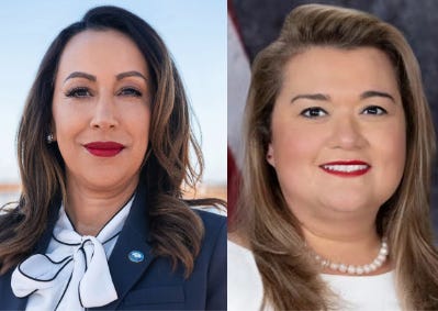 Imperial Beach Mayor Paloma Aguirre, left, and San Diego City Councilwoman Vivian Moreno. North County Pipeline image Imperial Beach Mayor Paloma Aguirre, left, and San Diego City Councilwoman Vivian Moreno. North County Pipeline image