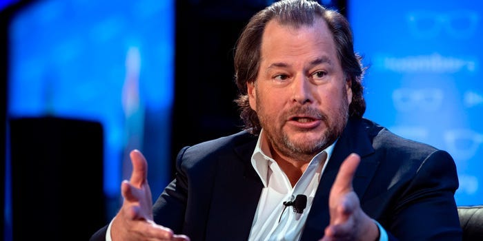 Salesforce CEO Marc Benioff Talks Remote Work, Virus, Climate Crisis Salesforce CEO Marc Benioff Talks Remote Work, Virus, Climate Crisis