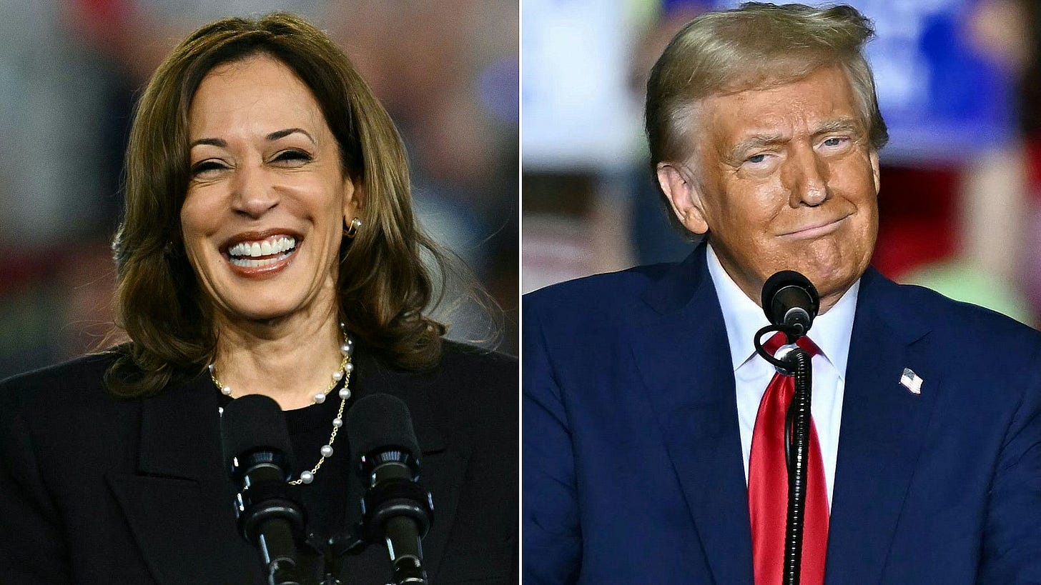 Harris y Trump concentran sus esfuerzos finales en cuatro estados