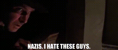 YARN | Nazis. I hate these guys. | Indiana Jones and the Last Crusade  (1989) | Video gifs by quotes | d52c5298 | 紗