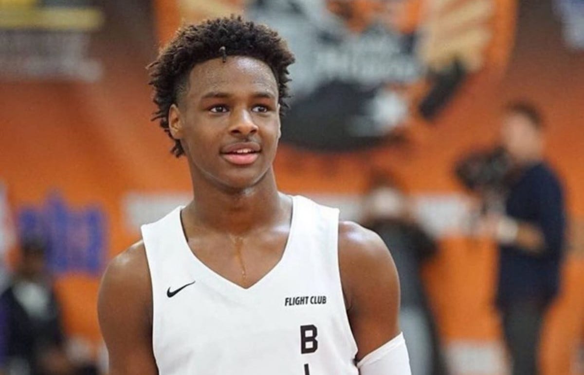 Someone Published Video Of Bronny James Cursing Up A Storm Just 24 ...