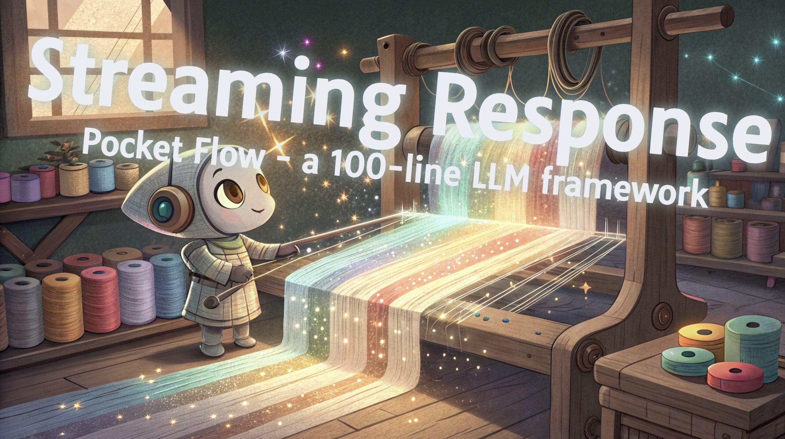Streaming LLM Responses — Tutorial For Dummies (Using PocketFlow!)