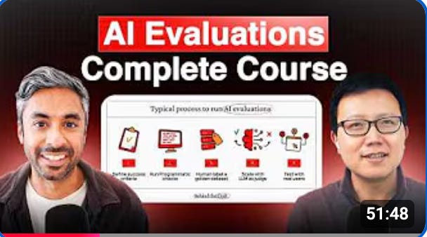 Beginner's Guide to AI Evals (Walkthrough) - by Aman Khan