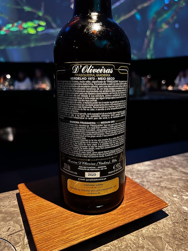 D'Oliveiras, Verdelho Madeira 1973 (Alchemist)