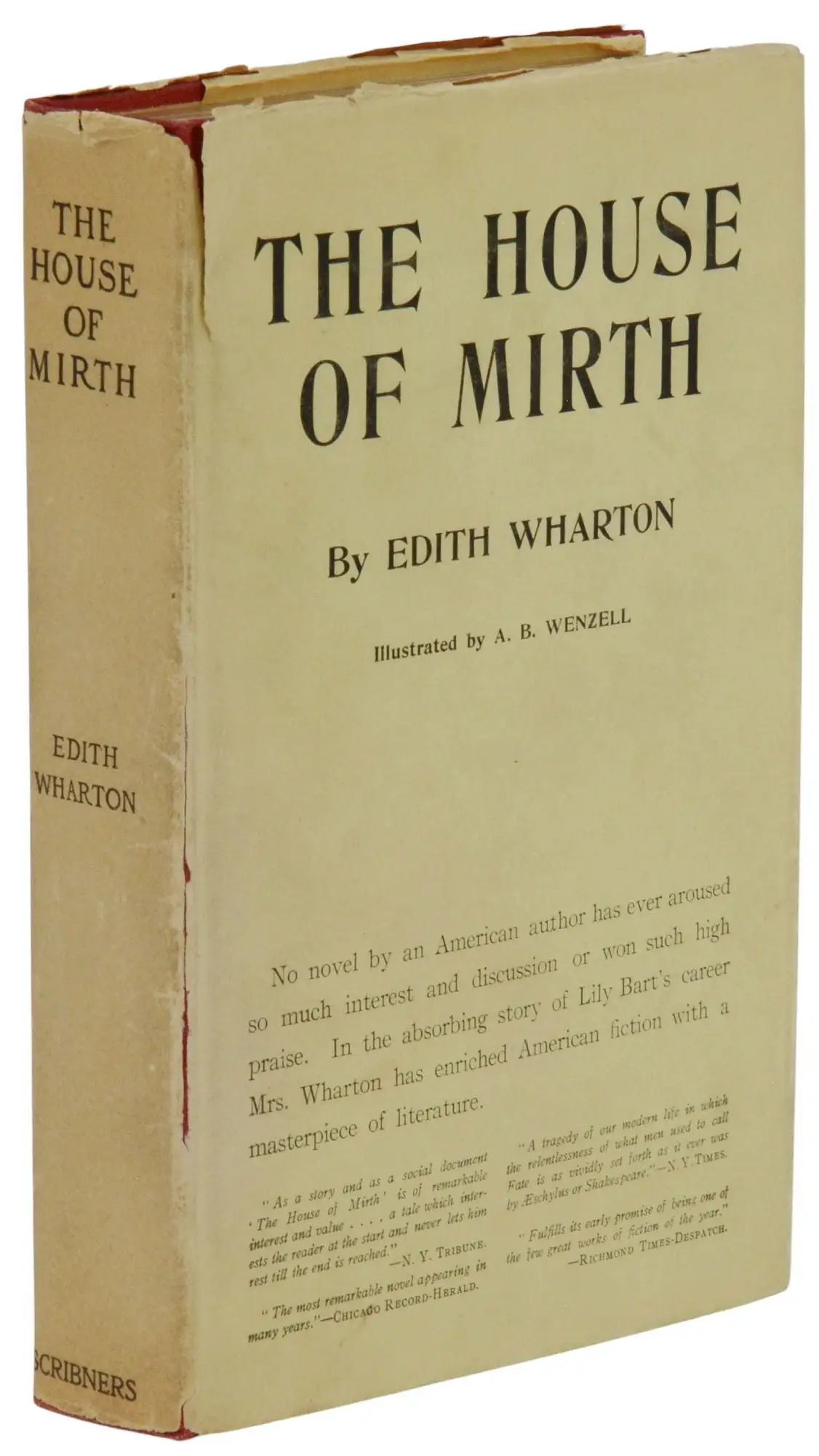 A 1905 first edition of The House of Mirth, available for the low, low price of $45,000. 