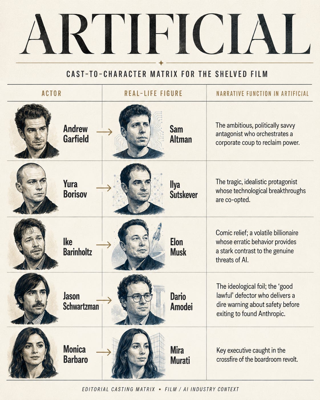 When $50 billion in AI infrastructure capital meets a $40 million prestige film, the film loses.