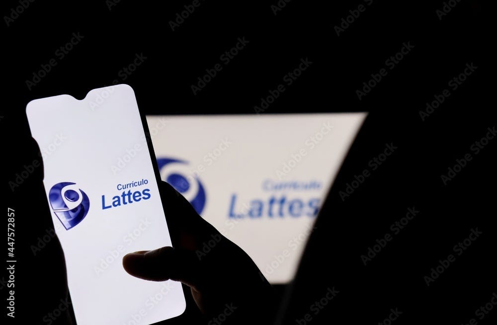 Bahia, Brazil - July 27, 2021: Currículo Lattes logo displayed on ...