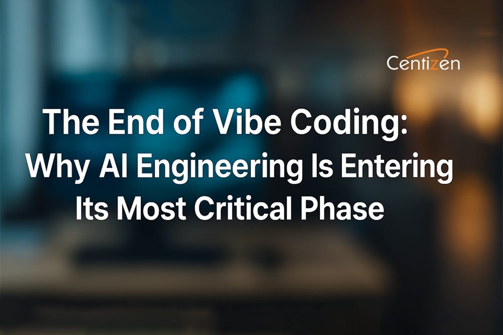 The End of Vibe Coding: Why AI Engineering Is Entering Its Most ...