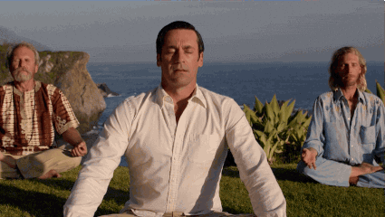 Mad Men Yoga GIF Mad Men Yoga GIF