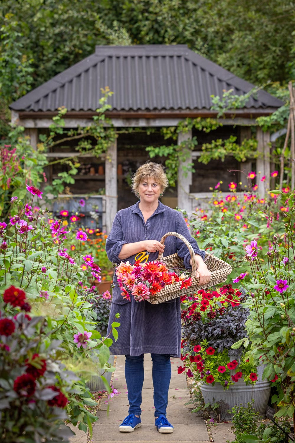 5 mins with Sarah Raven - by Willow Crossley - The Seedling