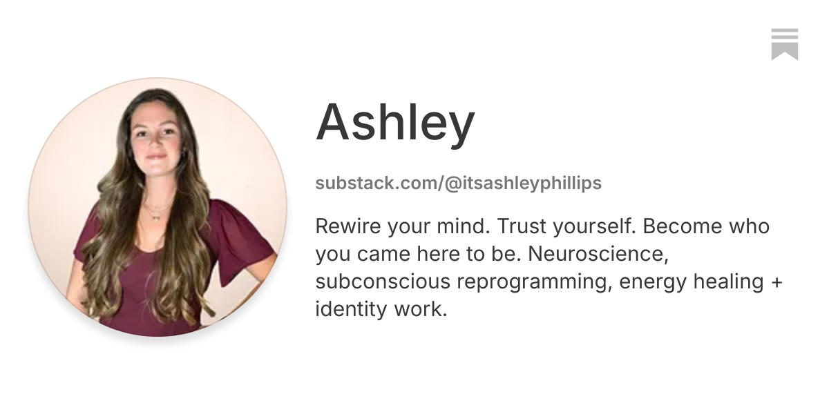 Ashley | Substack