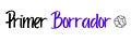Primer Borrador