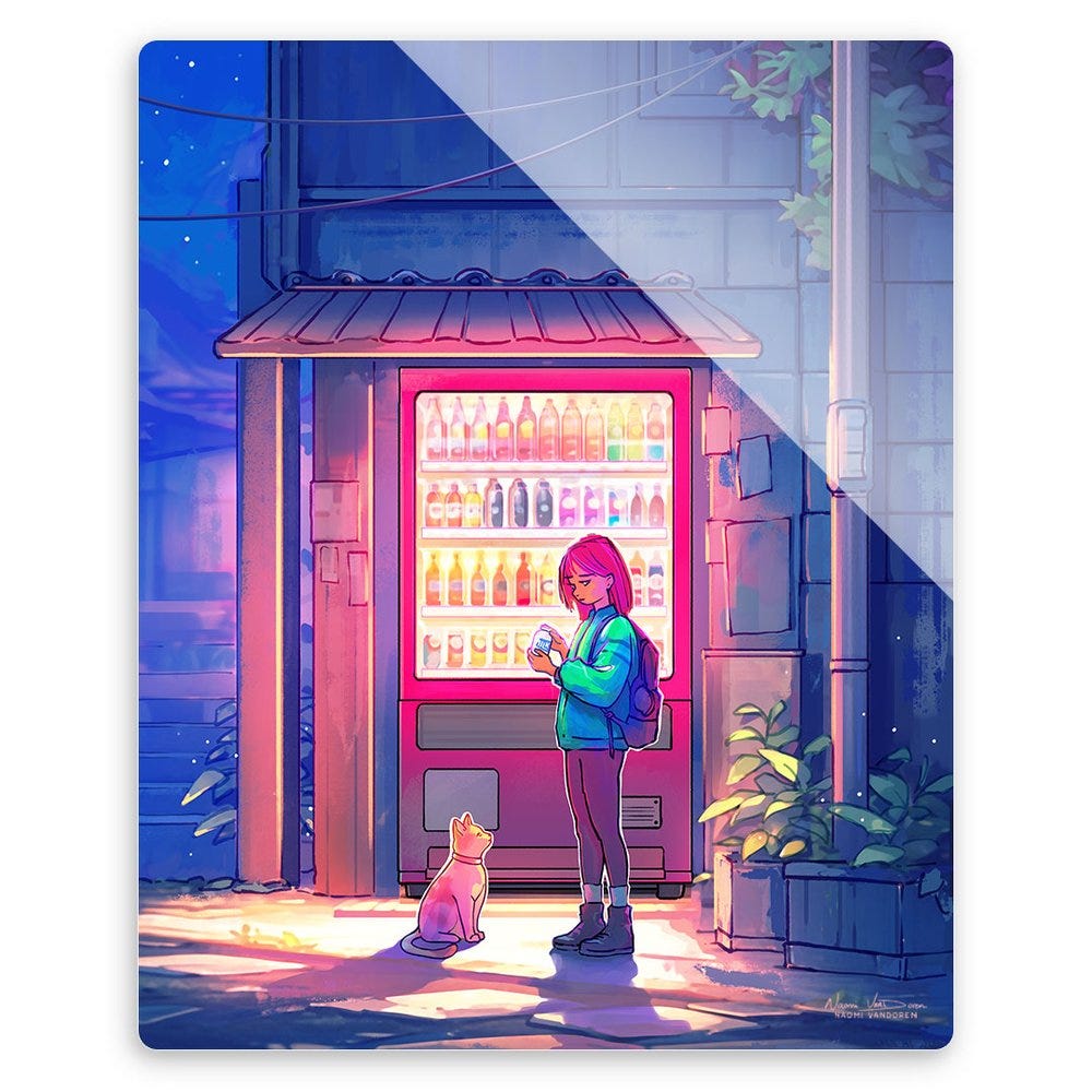 Late Night Snack - Art Print — Naomi VanDoren