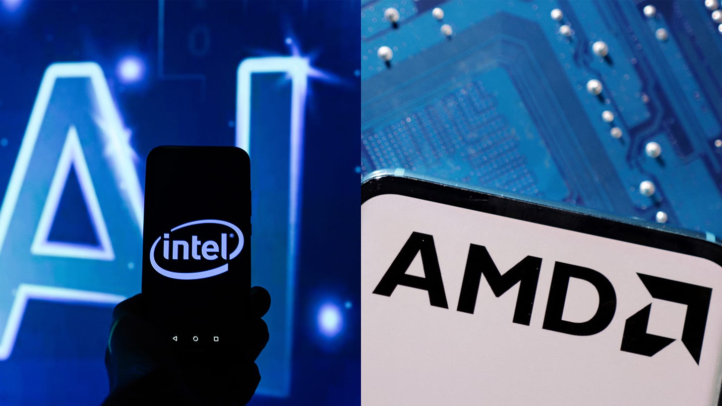 AMD and Intel bet on AI PCs to challenge Nvidia chip dominance - Nikkei Asia