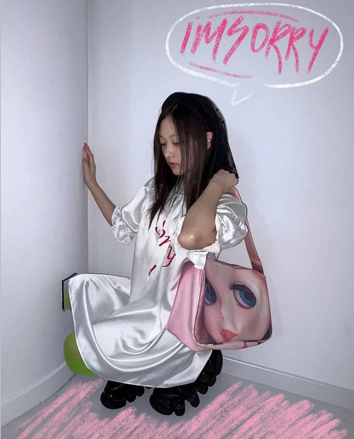 I'm Sorry' by PETRA COLLINS X JENNY FAX SSENSE Exclusive