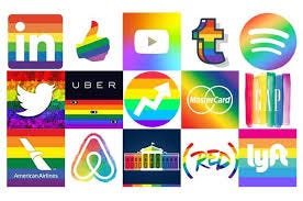company logo for Pride Month ...