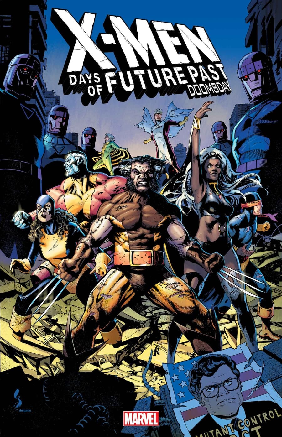 X-MEN: DAYS OF FUTURE PAST – DOOMSDAY #1 cover by Geoff Shaw