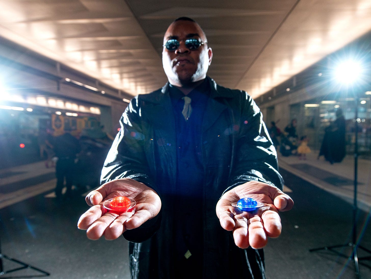 The Biggest 'Matrix' Question of All: Red Pill or Blue Pill ...