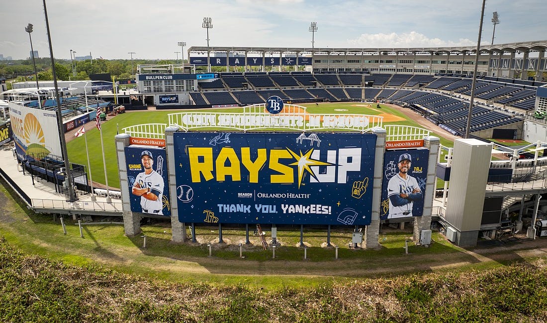 Tampa Bay Rays in Talks to Sell Team for $1.7 Billion to Jacksonville Homebuilder
