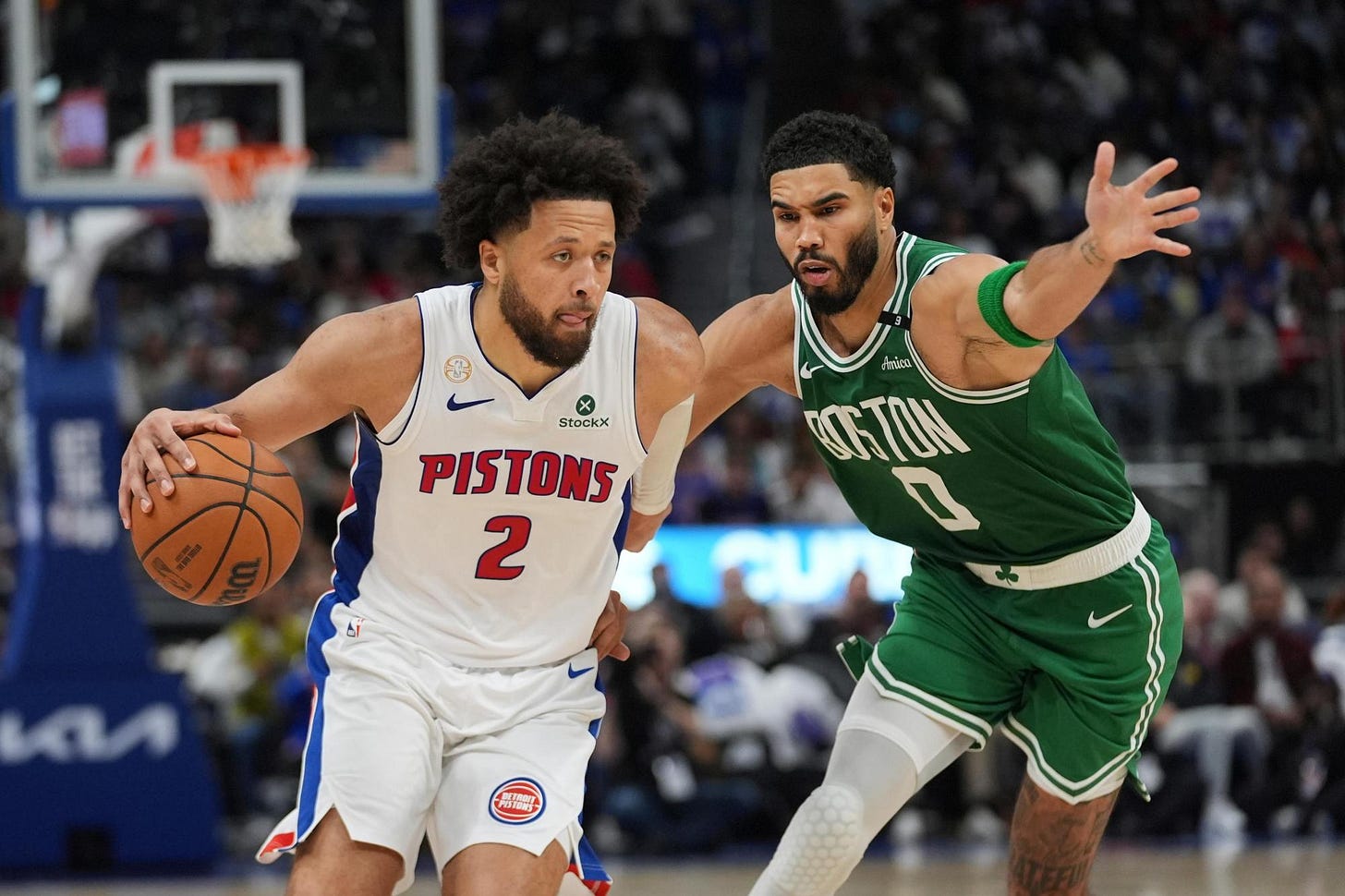 NBA season tips off with Pistons rallying to beat Celtics 121-113, spoiling Paul George's debut – Macomb Daily NBA season tips off with Pistons rallying to beat Celtics 121-113, spoiling Paul George's debut – Macomb Daily