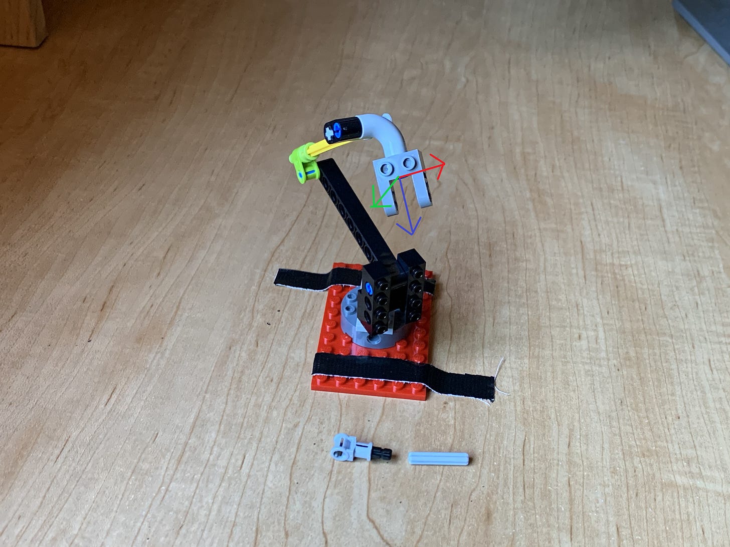 robot kinematic chain tool mount point