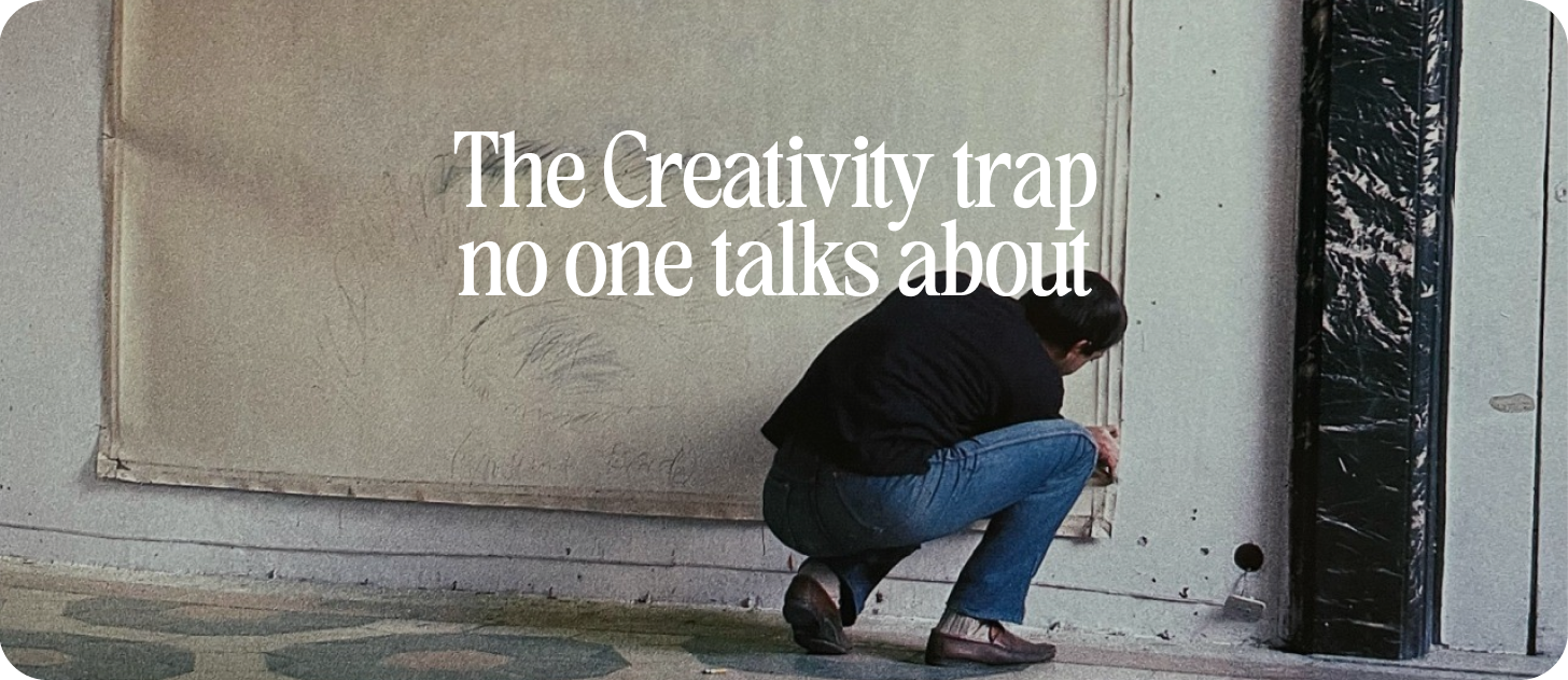 Ignoring Creatives Award-winning work with zero business value.