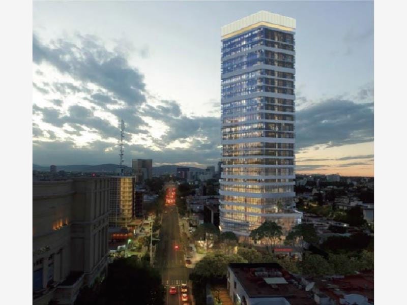 Edificio Minerva Plaza magna en Guadalajara
