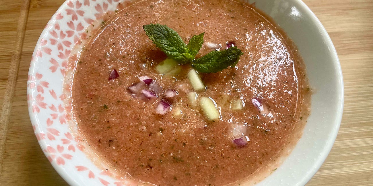 Note de laborator #8: Gazpacho cu pepene