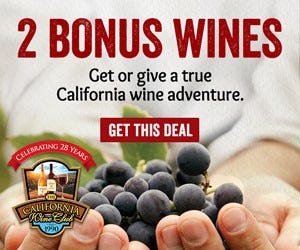 Bonus Wine for You!