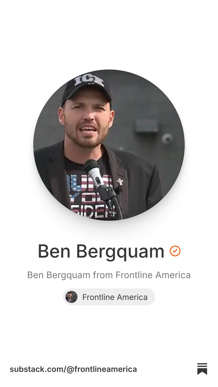 Ben Bergquam | Substack