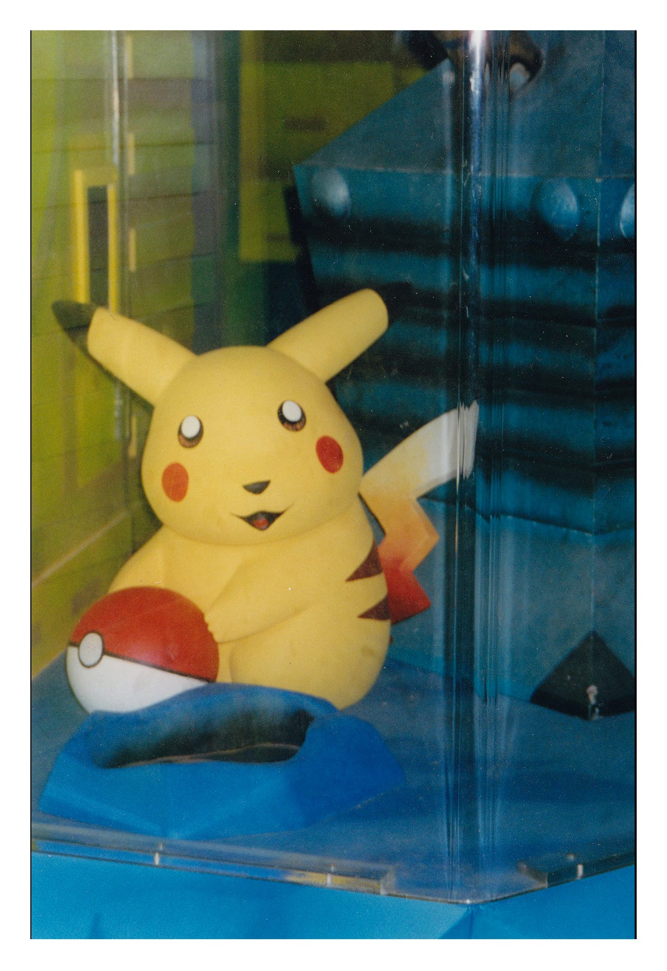 A sculpture of Pikachu at the Pokémon Island Adventure attraction