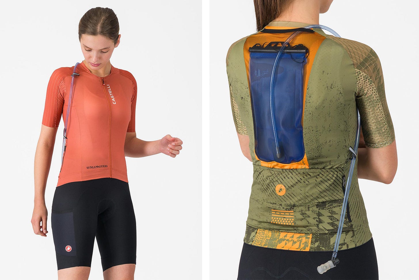 2026 Castelli Unlimited aerodynamic gravel racing Pro 2 jerseys, women's jersy colors 2026 Castelli Unlimited aerodynamic gravel racing Pro 2 jerseys, women's jersy colors