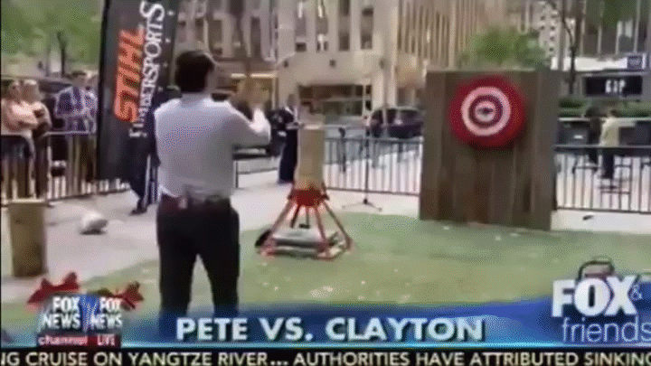 VIDEO - Fox & Friends Co-Host Pete Hegseth HITS Drummer with Axe !!! - Fox News on Make a GIF VIDEO - Fox & Friends Co-Host Pete Hegseth HITS Drummer with Axe !!! - Fox News on Make a GIF