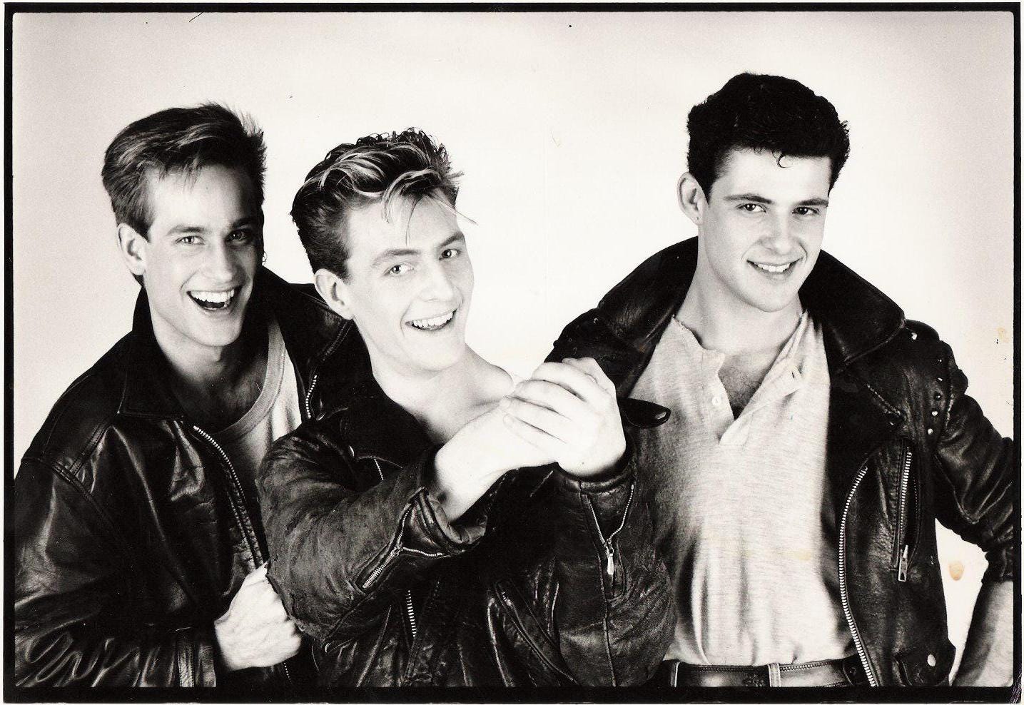 Paul Ridgeley, Jaime Petrie, and me, 1983. Photo by David Levine. Paul Ridgeley, Jaime Petrie, and me, 1983. Photo by David Levine.