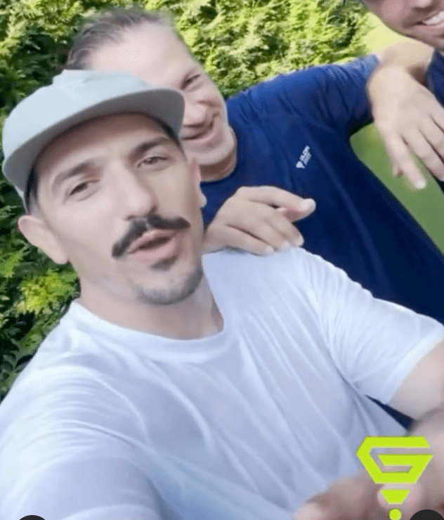 Comedian Andrew Schulz in GLDN PNT instagram post