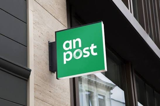 An Post brand refresh – 100 Archive An Post brand refresh – 100 Archive