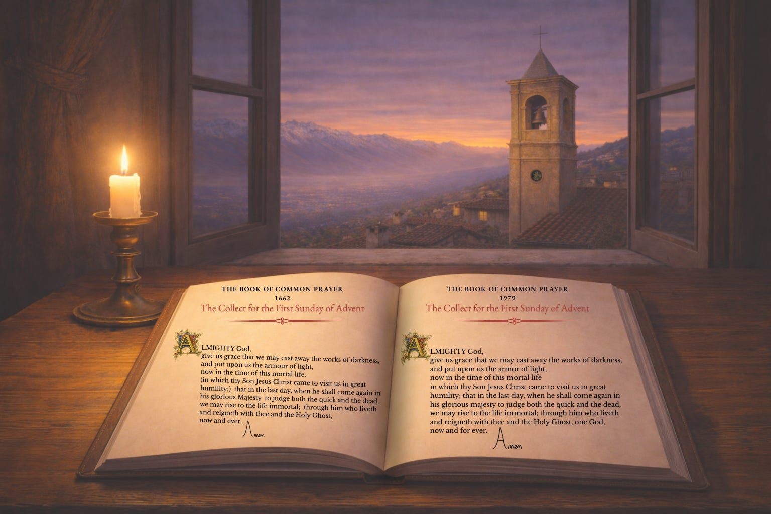 BCP The Collect for the First Sunday of Advent BCP The Collect for the First Sunday of Advent