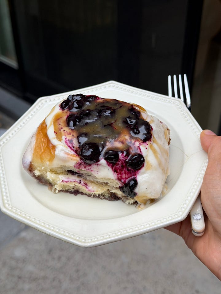blueberry cinnamon rolls