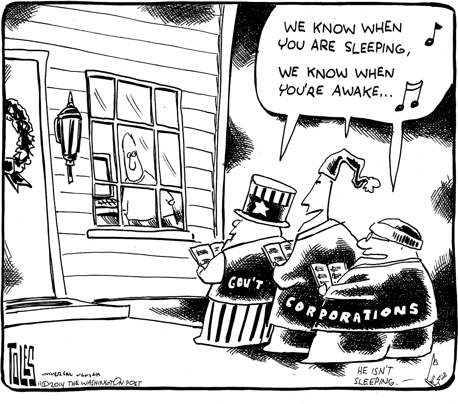 Editorial cartoon: Big government, big business - The Boston Globe Editorial cartoon: Big government, big business - The Boston Globe